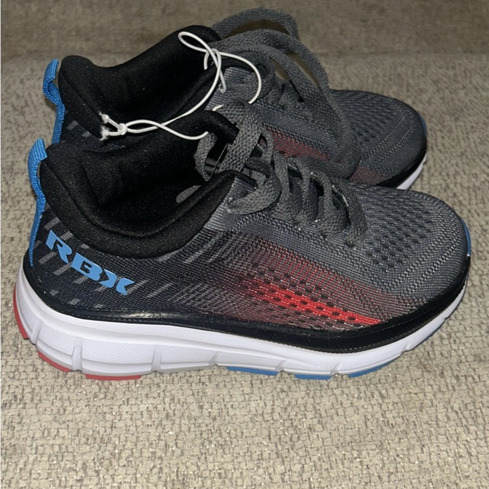 RBX Kids' Black and Blue Sneakers